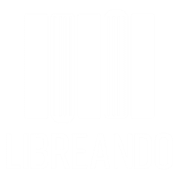 logo blanco de Libreando